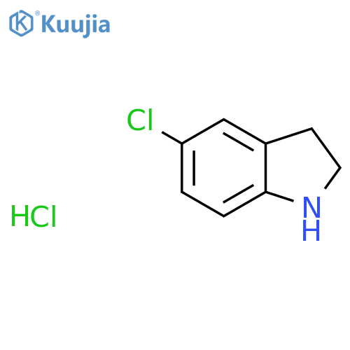 5-Chloro-2,3-dihydro-1H-indole hydrochloride structure