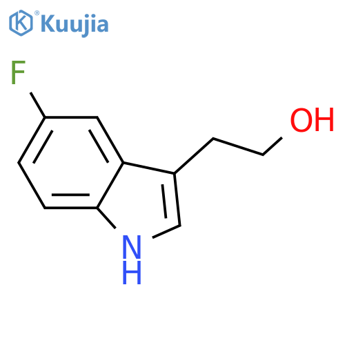 2-(5-fluoro-1H-indol-3-yl)ethan-1-ol structure
