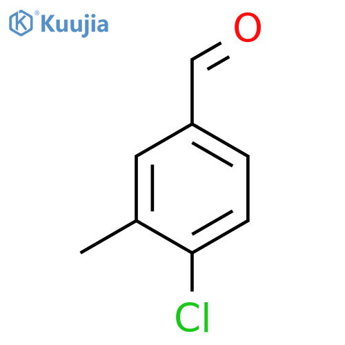 4-Chloro-3-methylbenzaldehyde structure
