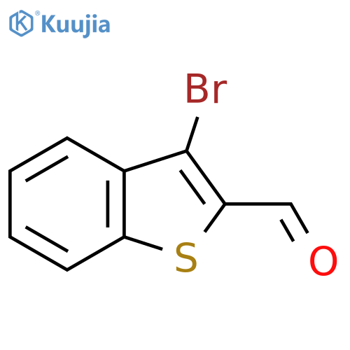 3-Bromobenzobthiophene-2-carbaldehyde structure