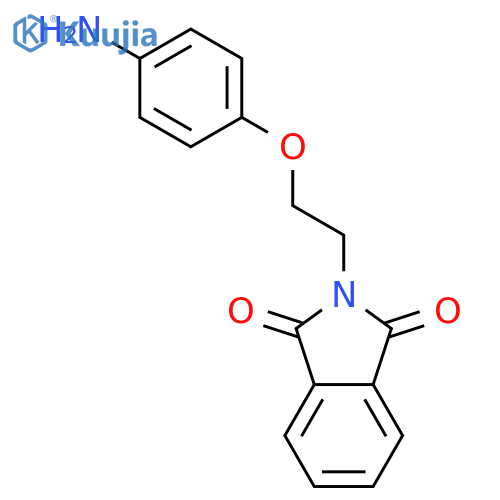 2-2-(4-Aminophenoxy)ethyl-2,3-dihydro-1H-isoindole-1,3-dione structure