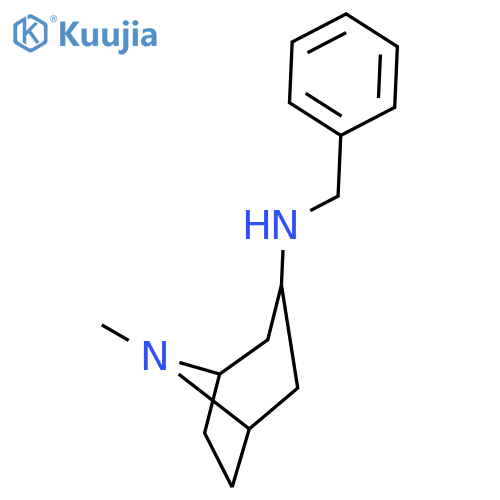 3-Benzylamine-tropane structure