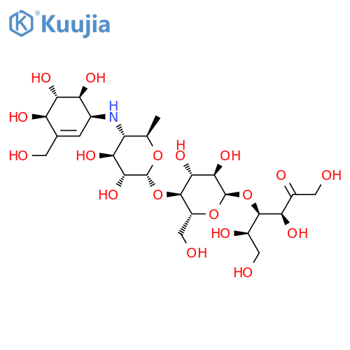 Acarbose D-Fructose Impurity structure