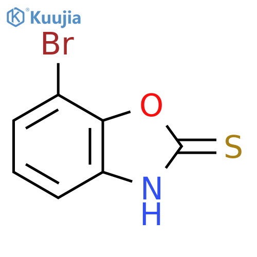 7-Bromobenzo[d]oxazole-2-thiol structure