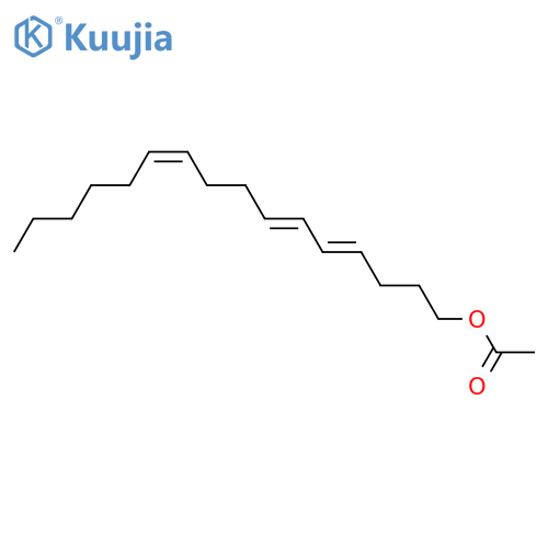 Acetic Acid;hexadeca-4,6,10-trien-1-ol structure