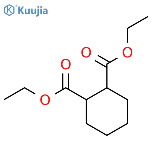 1,2-Cyclohexanedicarboxylic Acid Diethyl Ester structure