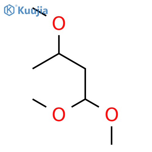 Butane,1,1,3-trimethoxy- structure