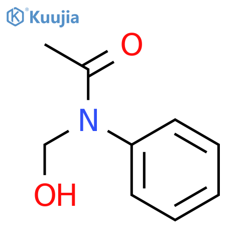 Acetamide, N-(hydroxymethyl)-N-phenyl- structure