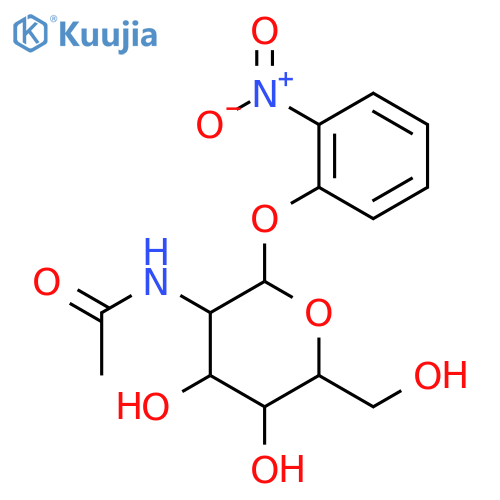 o-Nitrophenyl 2-Acetamido-2-deoxy-a-D-glucopyranoside structure
