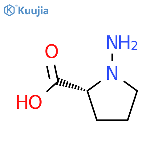 N-Amino-D-proline structure