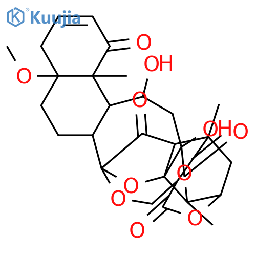 Physalin B; 16-Epimer, 5,6-dihydro, 5α-methoxy, 11β-hydroxy structure