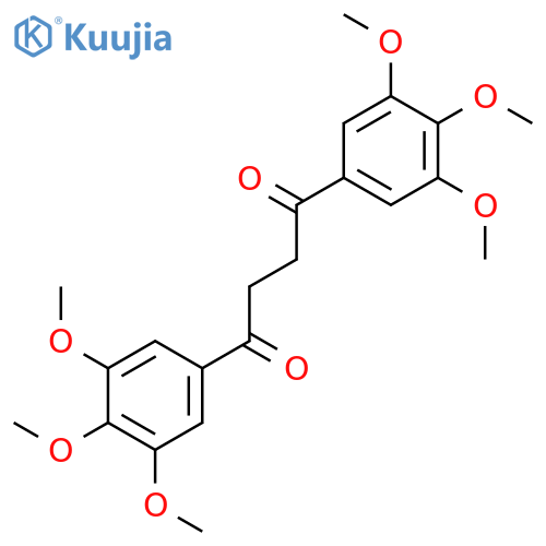 1,4-Butanedione, 1,4-bis(3,4,5-trimethoxyphenyl)- structure