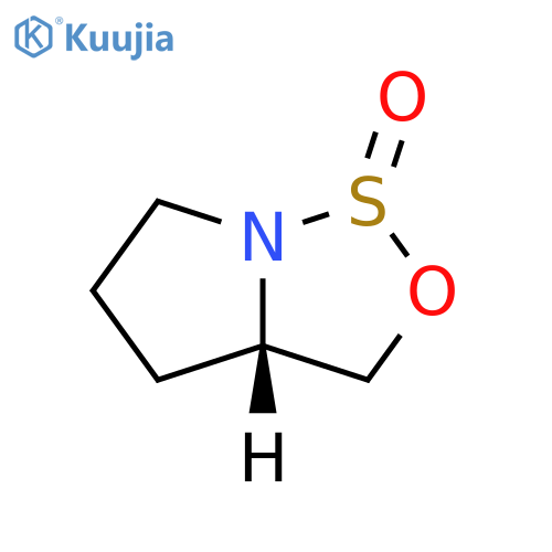 (3aS)-tetrahydro-3H-Pyrrolo[1,2-c][1,2,3]oxathiazole 1-oxide structure