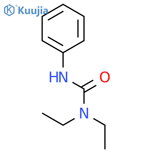 Urea,N,N-diethyl-N'-phenyl- structure