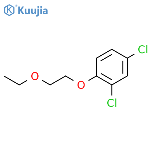 Benzene,2,4-dichloro-1-(2-ethoxyethoxy)- structure