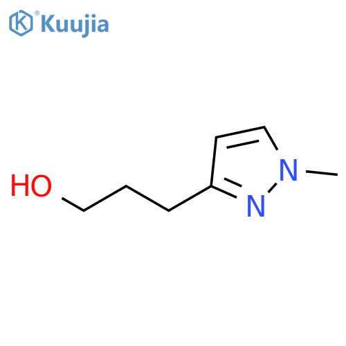 3-(1-Methyl-1H-pyrazol-3-yl)propan-1-ol structure