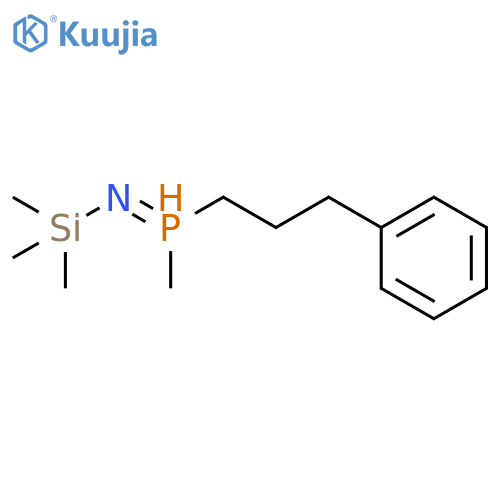 Silanamine, 1,1,1-trimethyl-N-(methylphenylpropylphosphoranylidene)- structure