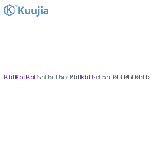 Lead, compd. with rubidium and tin (4:4:5) structure