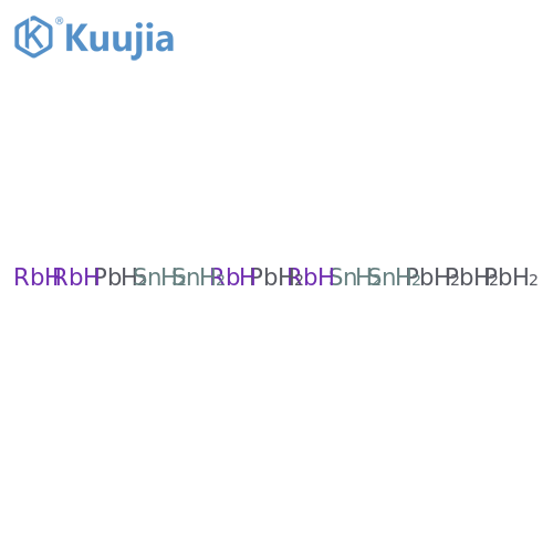 Lead, compd. with rubidium and tin (5:4:4) structure