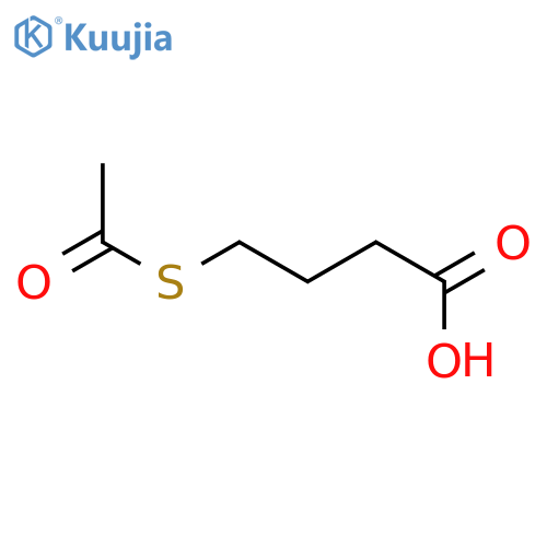 4-(acetylsulfanyl)butanoic acid structure