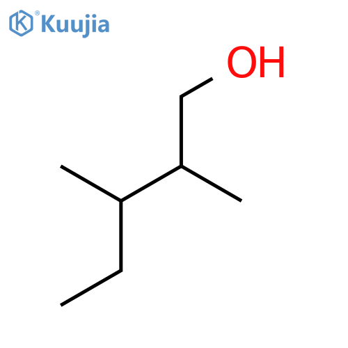 2,3-Dimethyl-1-pentanol structure