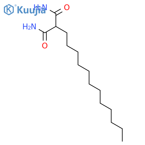 Propanediamide, 2-dodecyl- structure
