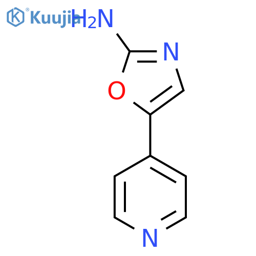 5-(Pyridin-4-yl)oxazol-2-amine structure