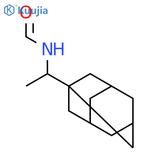 Formamide,N-(1-tricyclo[3.3.1.13,7]dec-1-ylethyl)- structure