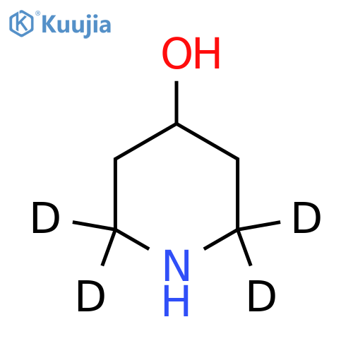 4-HYDROXYPIPERIDINE-2,2,6,6-D4 structure
