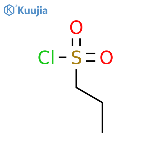 propane-1-sulfonyl chloride structure