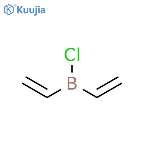 chloro(diethenyl)borane structure