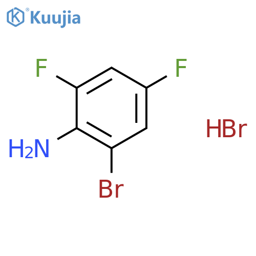 2-Bromo-4,6-difluoroaniline hydrobromide structure