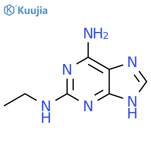 N2-ethyl-9H-Purine-2,6-diamine structure