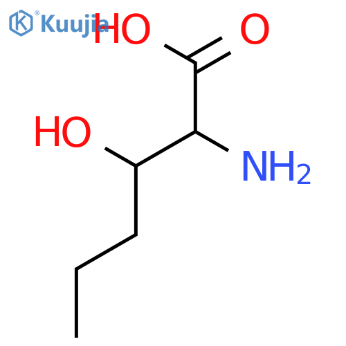 (2S,3R)-3-Hydroxynorleucine structure