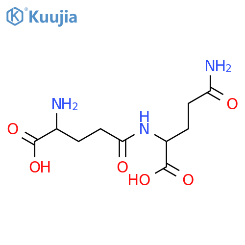 H-γ-GLU-GLN-OH structure