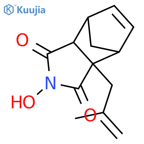 4,7-Methano-1H-isoindole-1,3(2H)-dione, 3a,4,7,7a-tetrahydro-2-hydroxy(2-methyl-2-propenyl)- structure