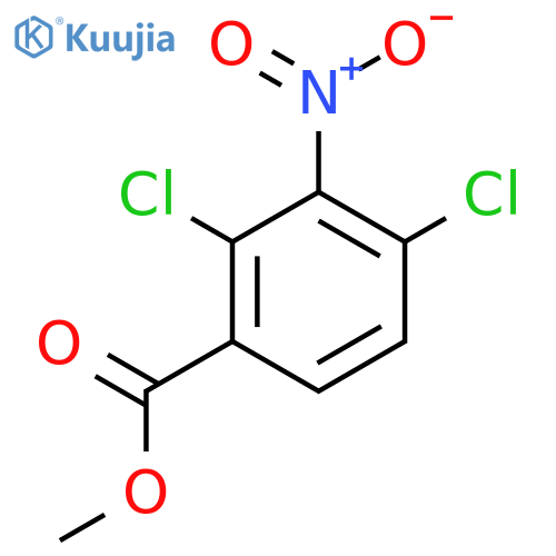 Methyl 2,4-dichloro-3-nitrobenzoate structure