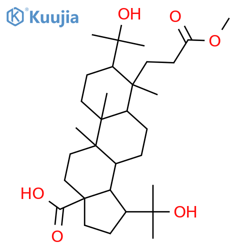 4,20-Dihydroxy-3,4-seco-3,28-lupanedioic acid; 3-Me ester structure