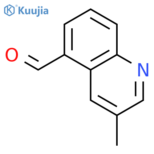 3-methyl-5-Quinolinecarboxaldehyde structure