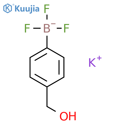 Potassium 4-(Hydroxymethyl)phenyltrifluoroborate structure