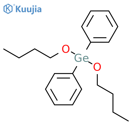 Germane, dibutoxydiphenyl- structure
