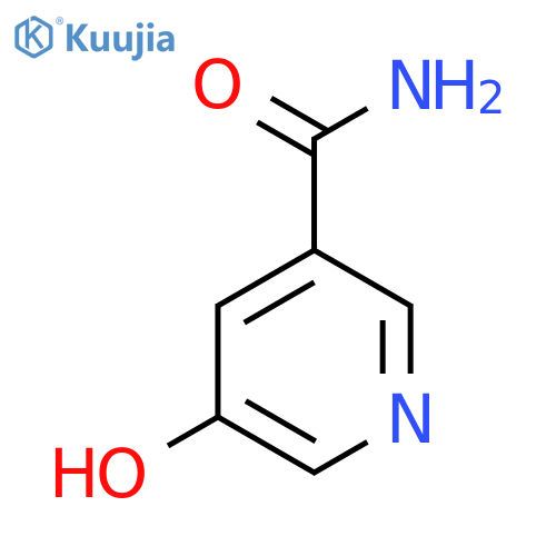 5-Hydroxypyridine-3-carboxamide structure
