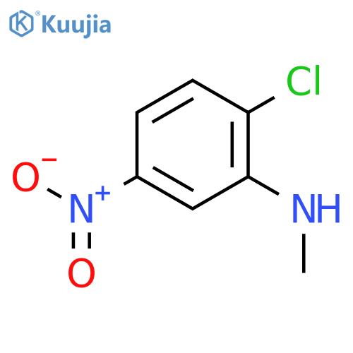 2-chloro-n-methyl-5-nitroaniline structure