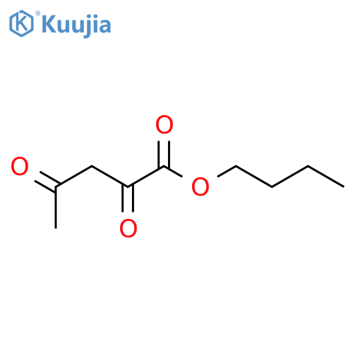 Pentanoic acid,2,4-dioxo-, butyl ester structure