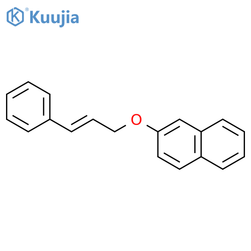 Naphthalene, 2-[(3-phenyl-2-propenyl)oxy]- structure
