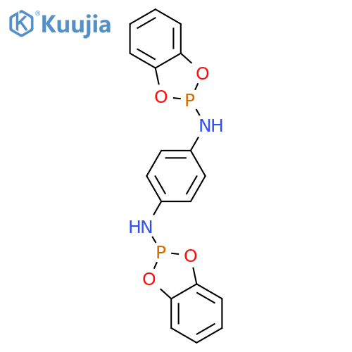 1,4-Benzenediamine,N1,N4-bis(1,3,2-benzodioxaphosphol-2-yl)- structure