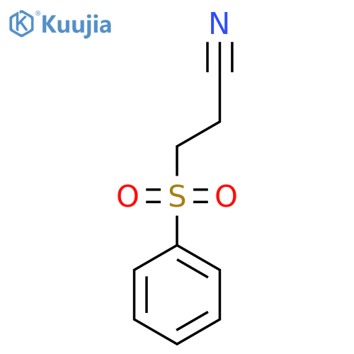 3-(Benzenesulfonyl)propanenitrile structure