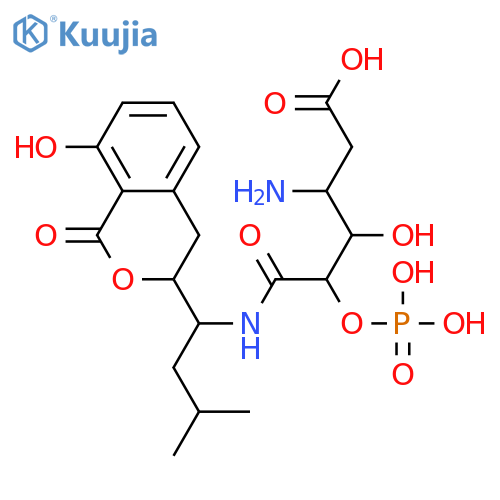 Amicoumacin B; 8'-Phosphate structure