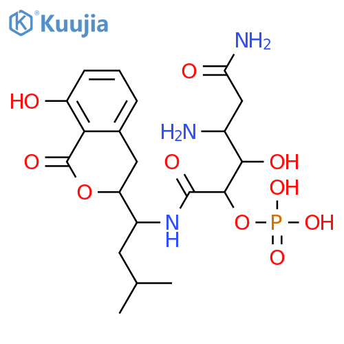 Amicoumacin B; Amide, 8'-phosphate structure