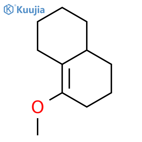 Naphthalene,1,2,3,4,4a,5,6,8a-octahydro-8-methoxy-, cis- (9CI) structure